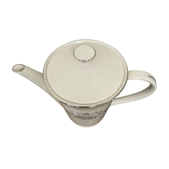 Lenox Charleston Coffee Teapot w/ Lid Floral 8.5" H - Picture 5 of 9